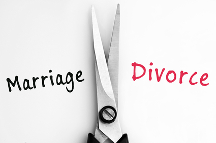 Hochzeit und Scheidung